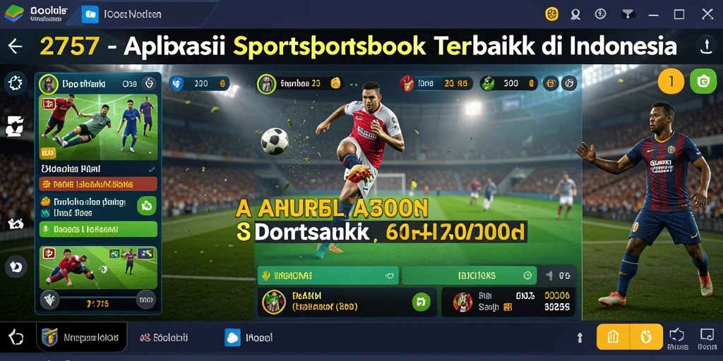 Tampilan gameplay aplikasi Sportsbook 2757 yang menarik.