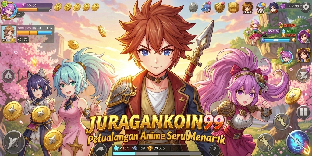 Tampilan gameplay seru di JURAGANKOIN99 dengan grafis memukau.