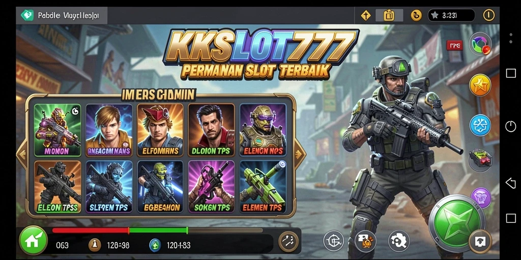 Tampilan gameplay KKSLOT777 yang menarik dan interaktif.