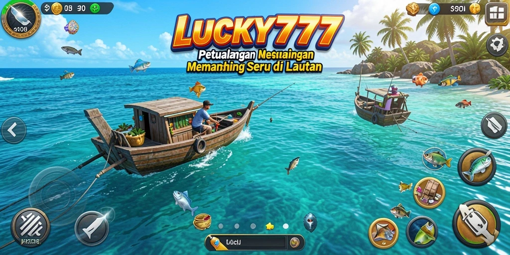 Tangkapan ikan besar di permainan LUCKY777 yang menyeronokkan.