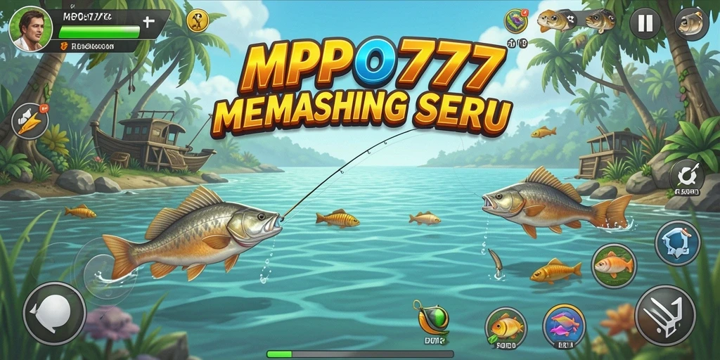 Gameplay MPO777 menunjukkan keasyikan memancing dengan grafik menawan.