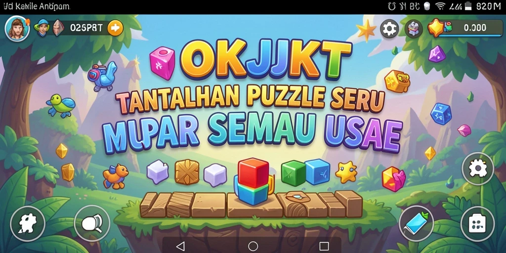 Tampilan gameplay <strong>OKJKT</strong> yang penuh tantangan dan keseruan.