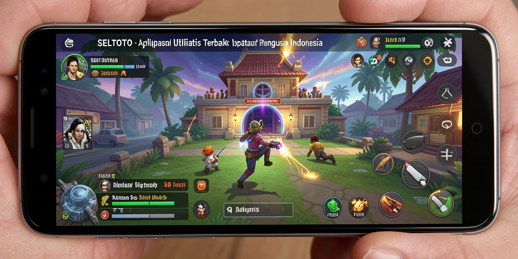 Tampilan antarmuka modern SELTOTO dengan fitur utilitas yang memudahkan.
