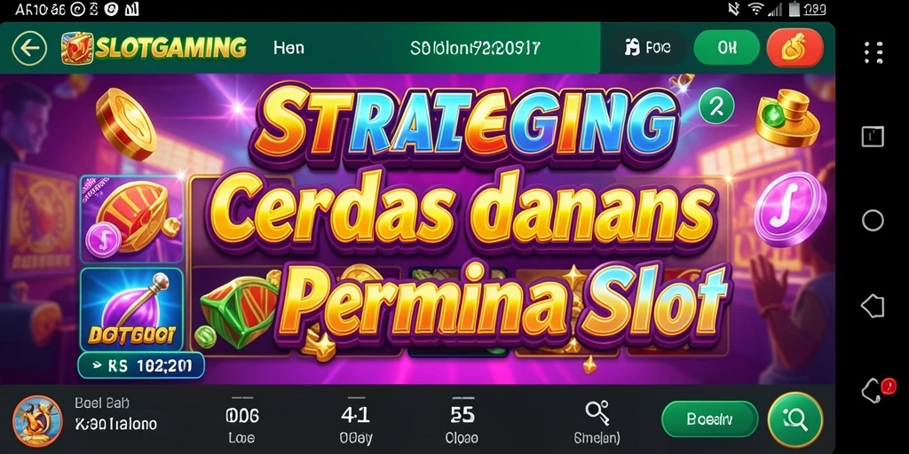 Tampilan menarik dari gameplay strategis dalam SLOTGAMING.