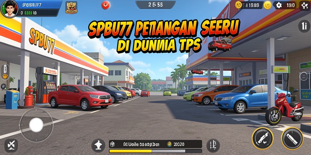 Tampilan gameplay SPBU77 yang mendebarkan dalam pertempuran TPS.