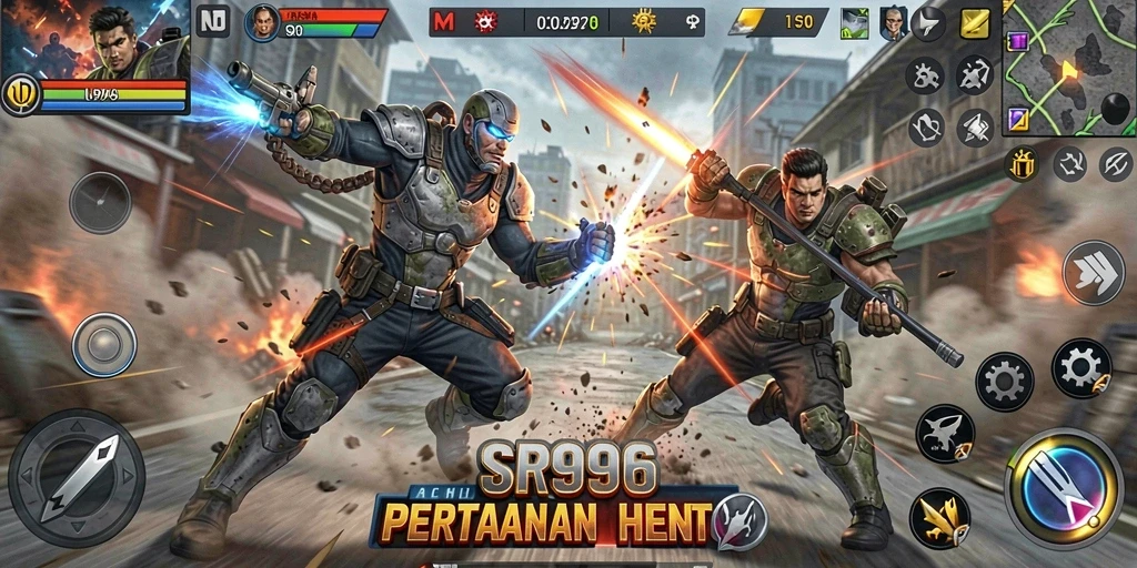 Tampilan gameplay SR996 dengan aksi yang memukau dan mendebarkan.