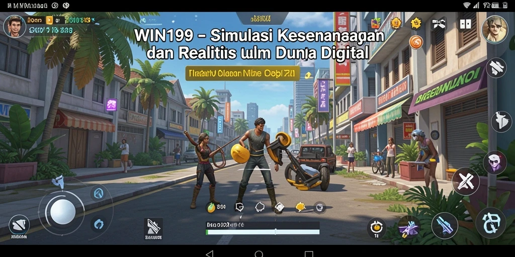 Tangkapan layar gameplay WIN199 yang menampilkan desain yang indah dan interaksi karakter.