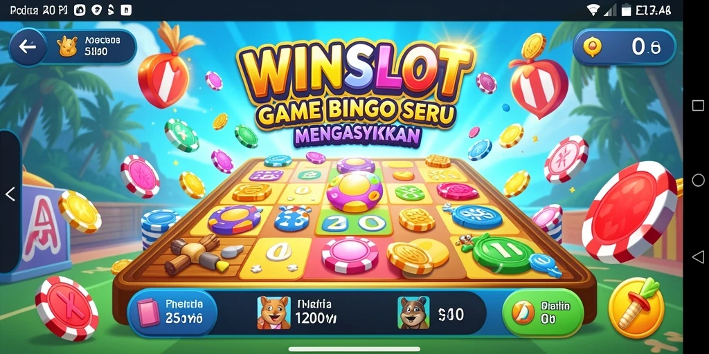Tampilan menarik dari gameplay WINSLOT Bingo.